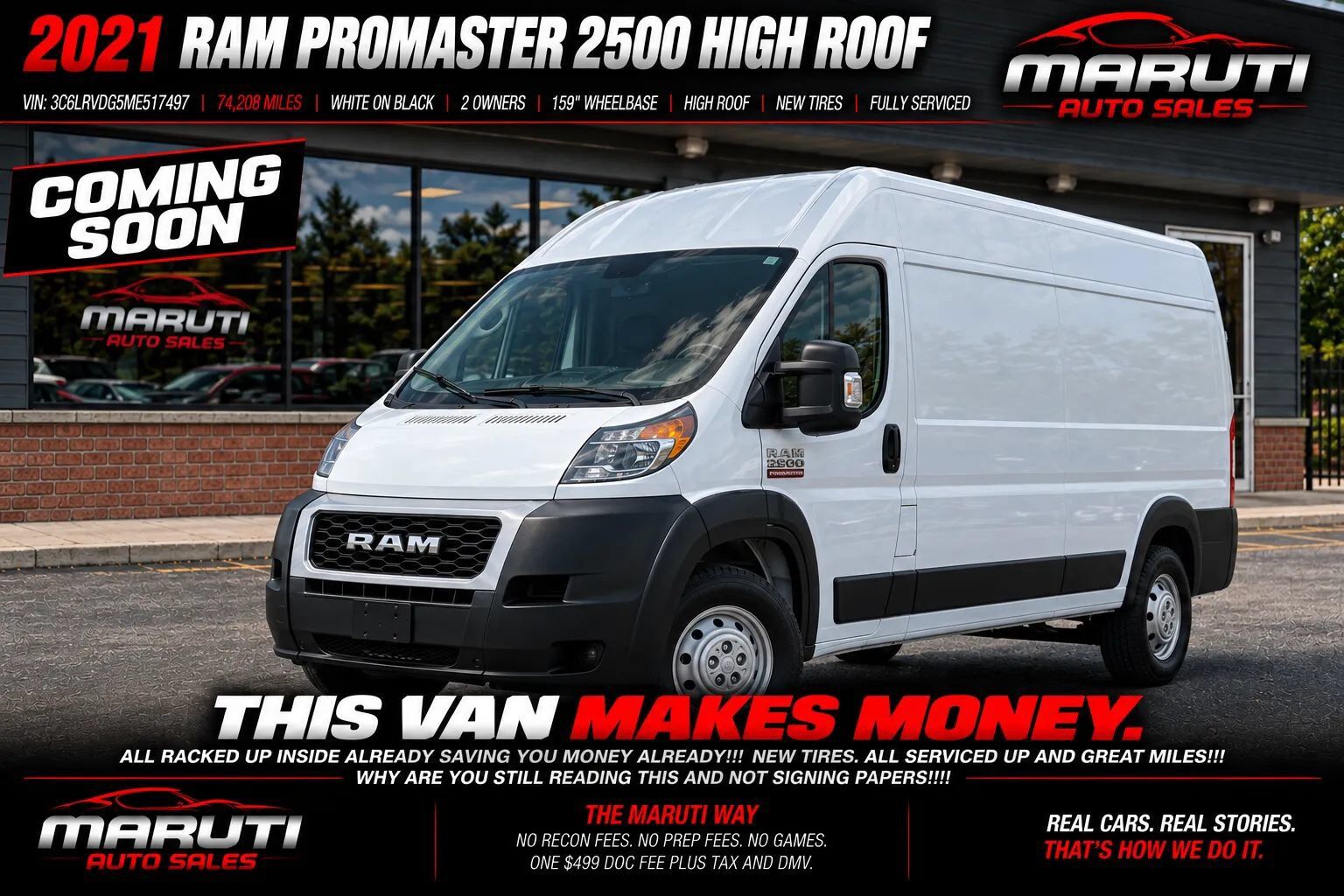 2021 RAM Promaster 2500
