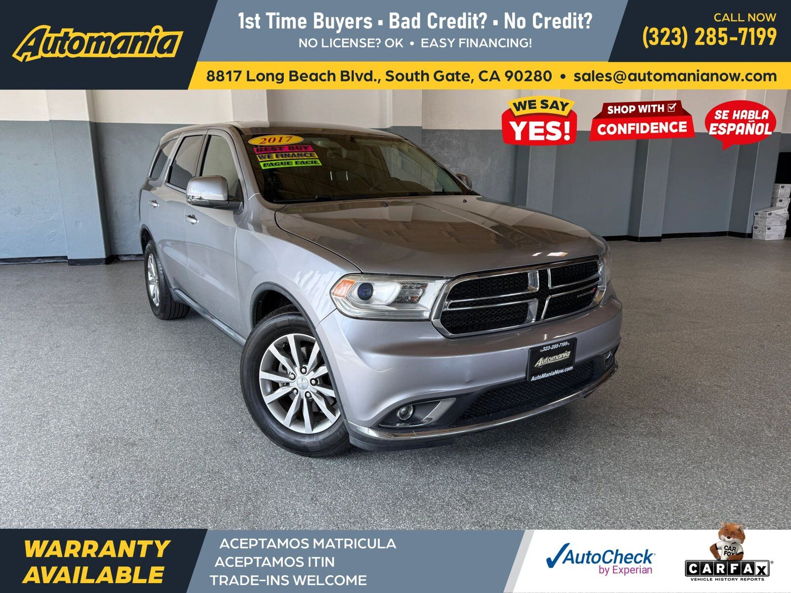 2017 DODGE Durango