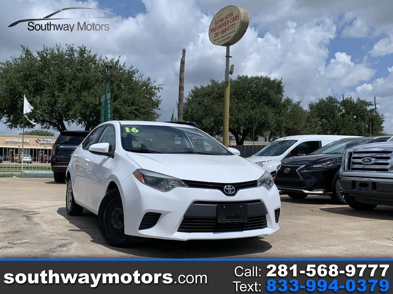 2016 TOYOTA Corolla