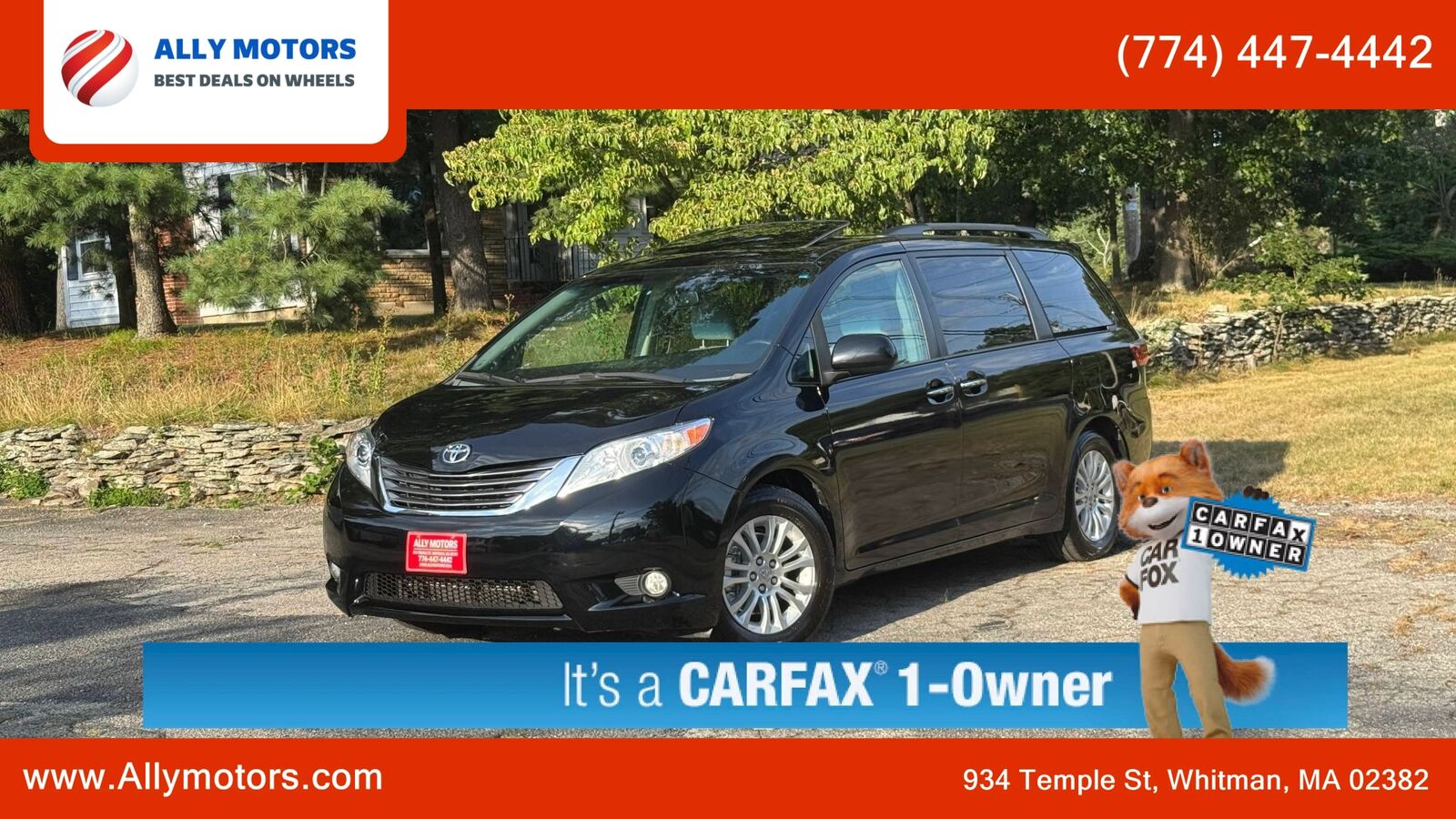 2015 TOYOTA Sienna