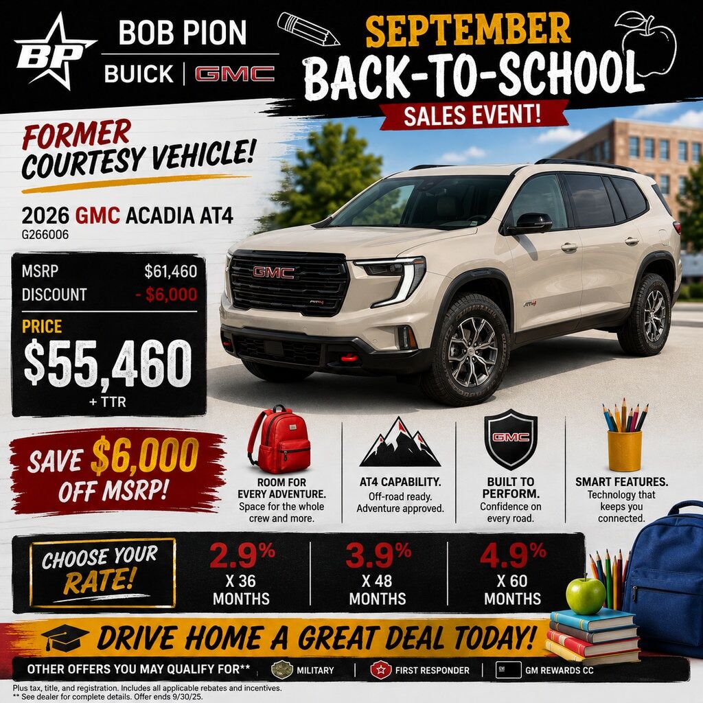 2026 GMC Acadia