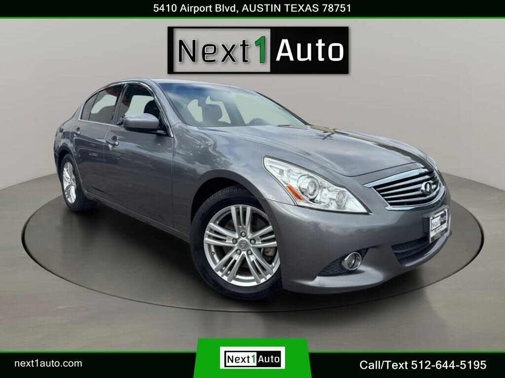 2012 INFINITI G25