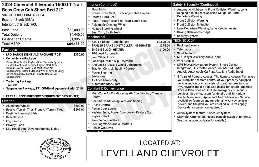 2024 CHEVROLET Silverado