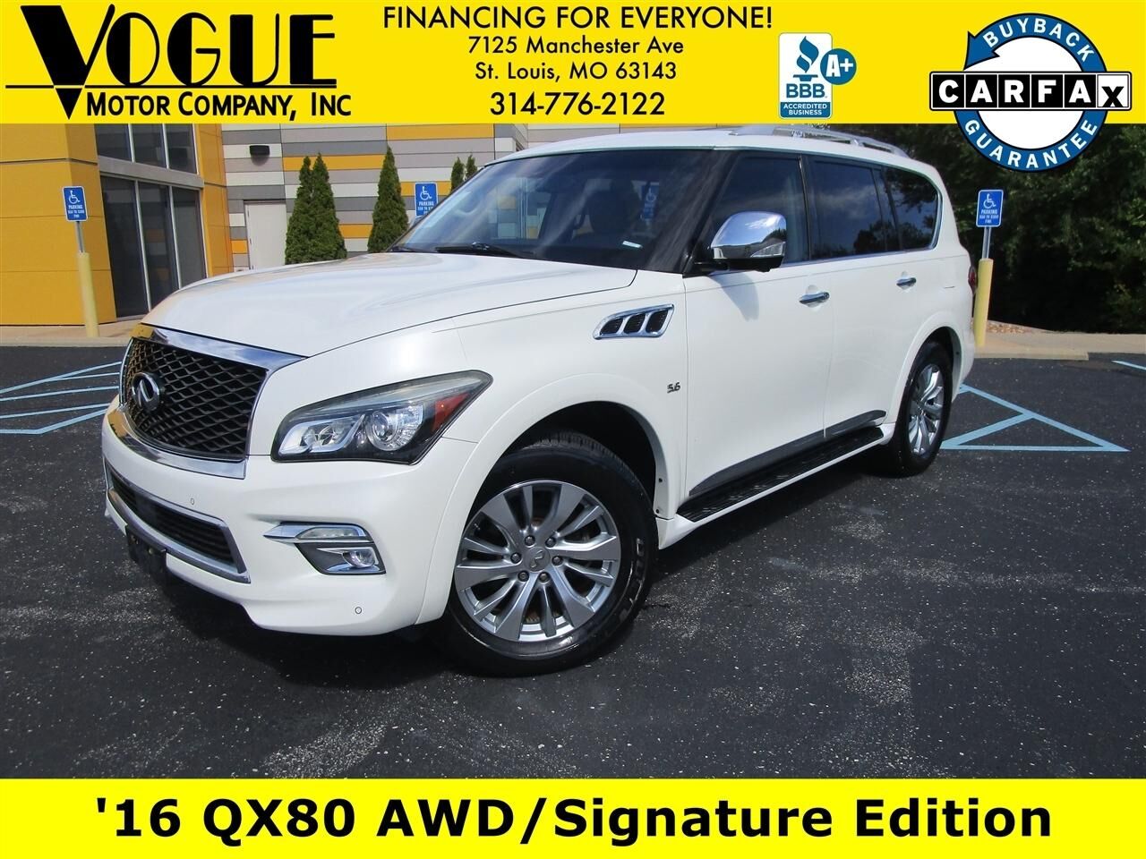 2016 INFINITI QX80