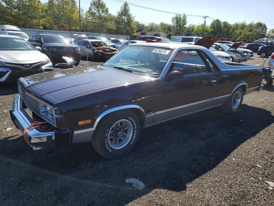 1987 CHEVROLET El Camino