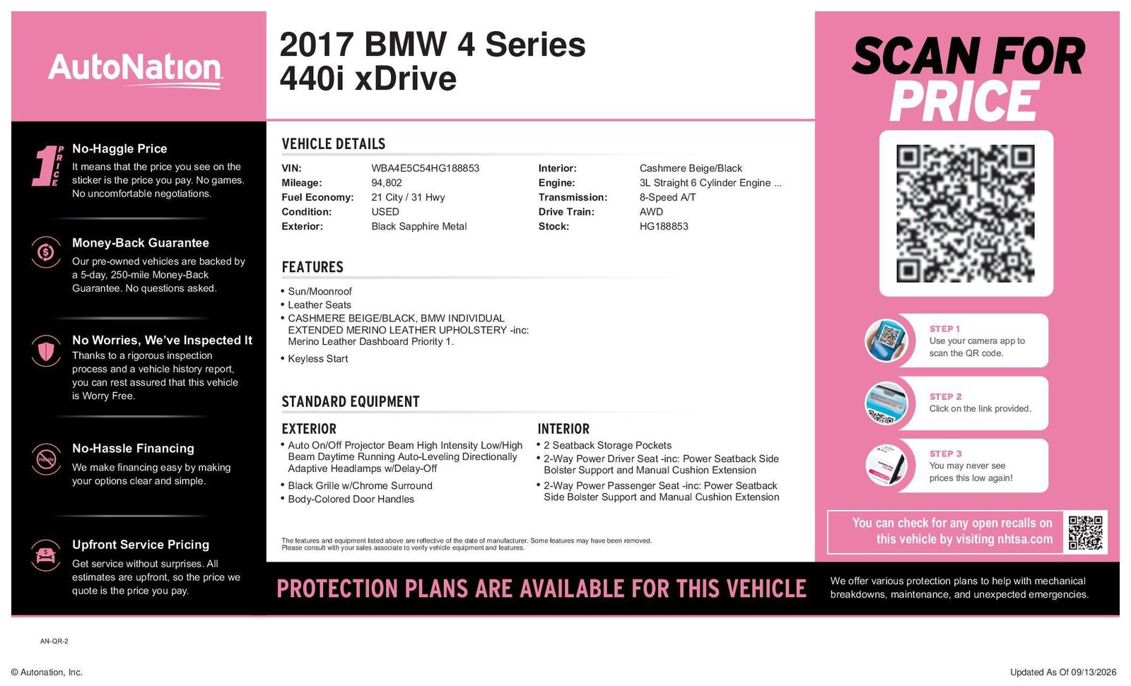 2017 BMW 440i