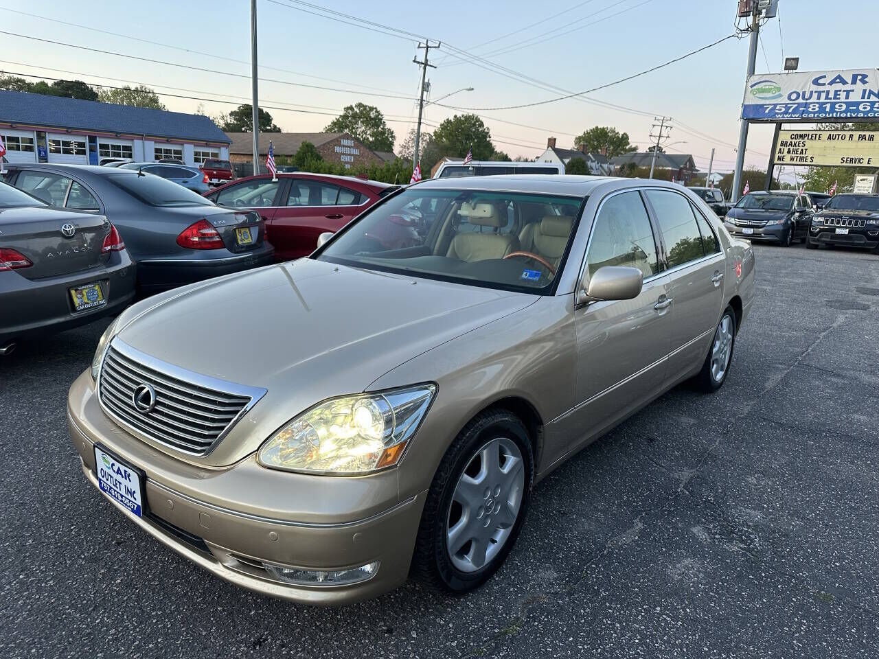 2004 LEXUS LS