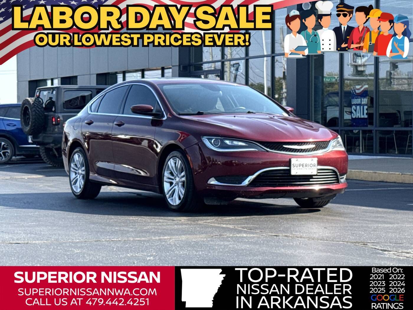 2016 CHRYSLER 200