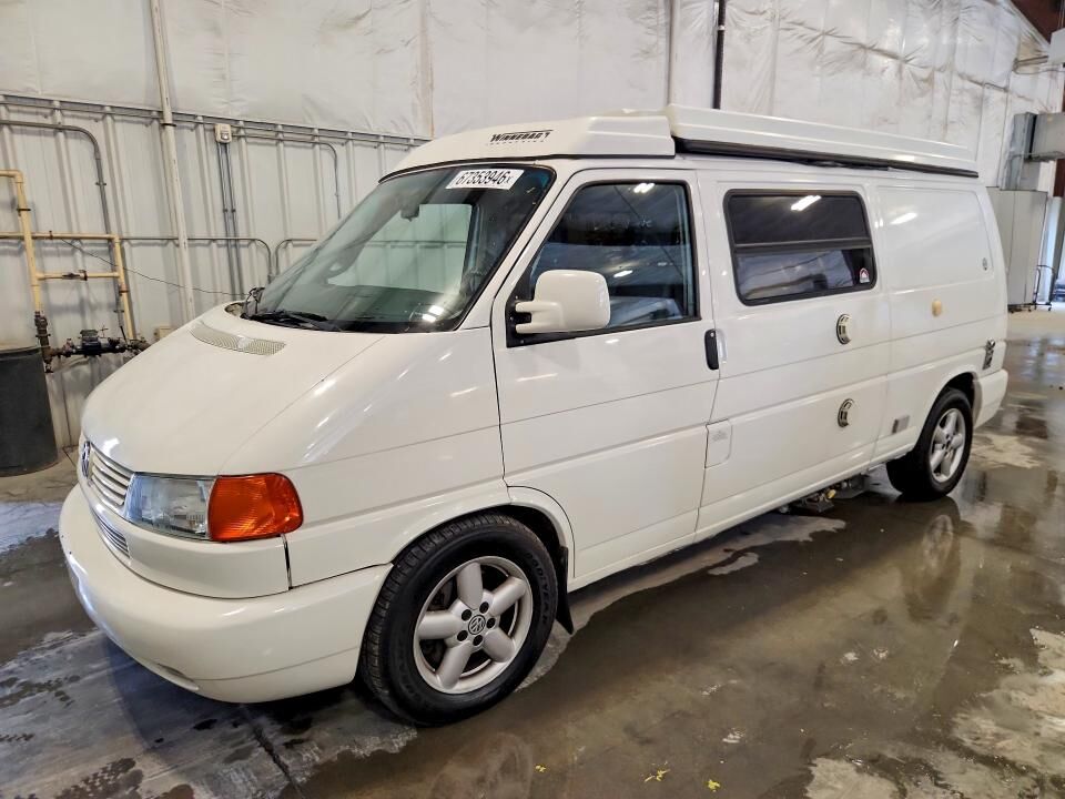 2002 VOLKSWAGEN EuroVan