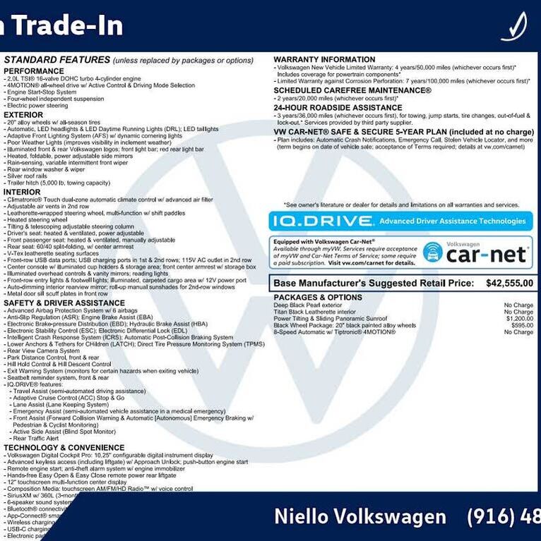 2024 VOLKSWAGEN Atlas Cross Sport 4Motion