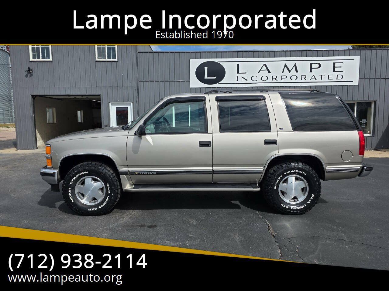 1998 CHEVROLET Tahoe