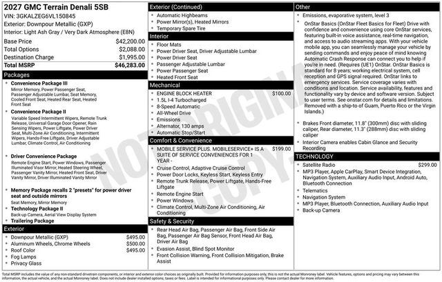 2027 GMC Terrain