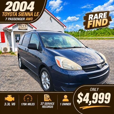 2004 TOYOTA Sienna