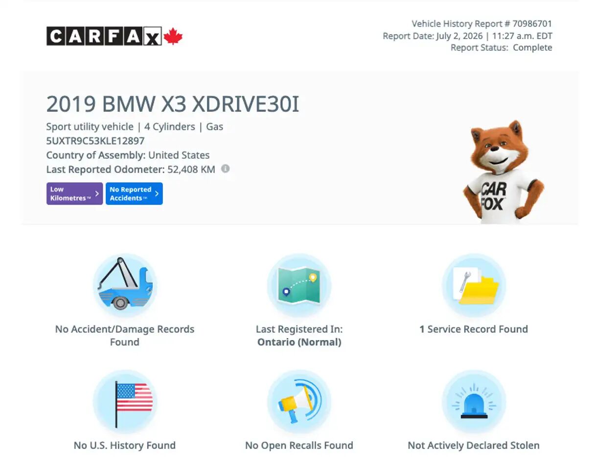 2019 BMW X3