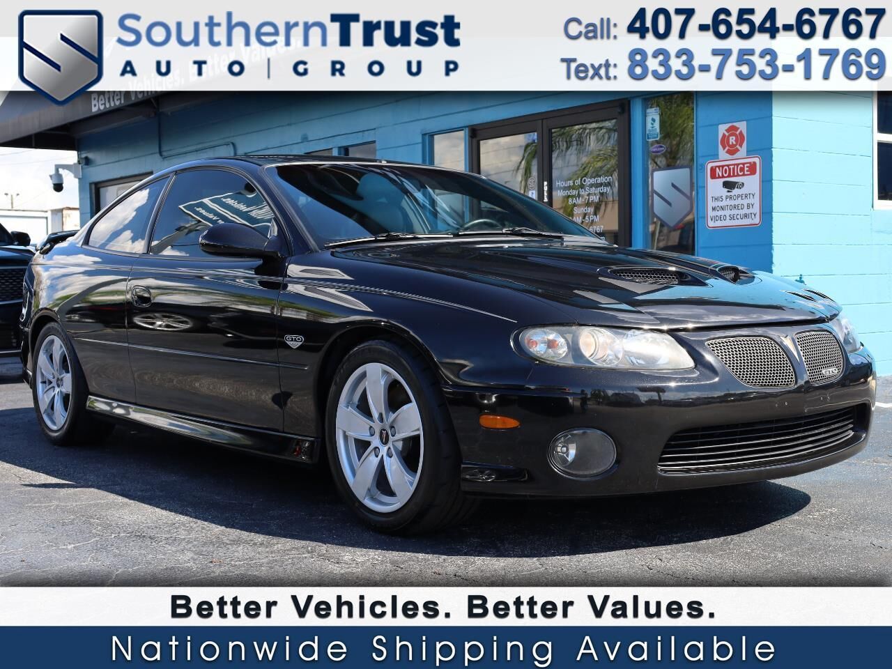 2006 PONTIAC GTO