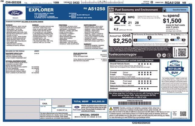 2024 FORD Explorer