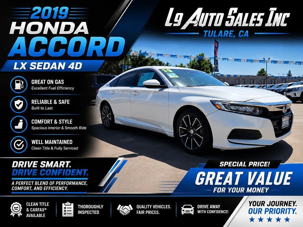 2019 HONDA Accord