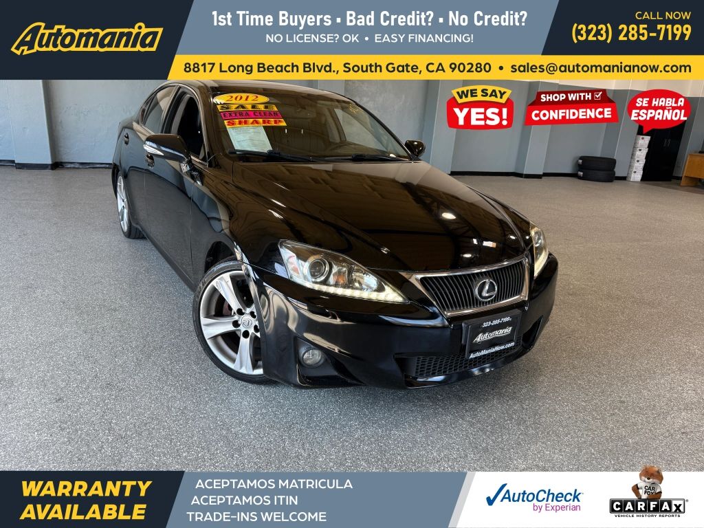 2012 LEXUS IS