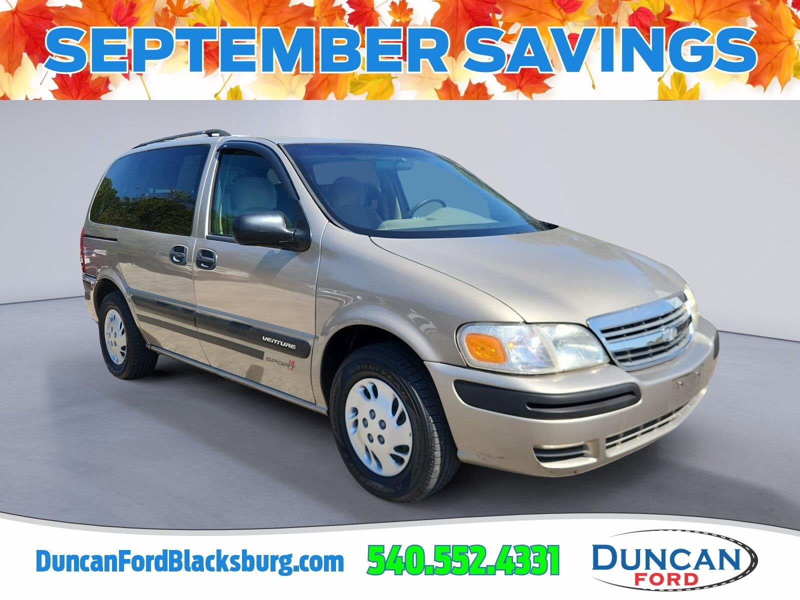 2001 CHEVROLET Venture
