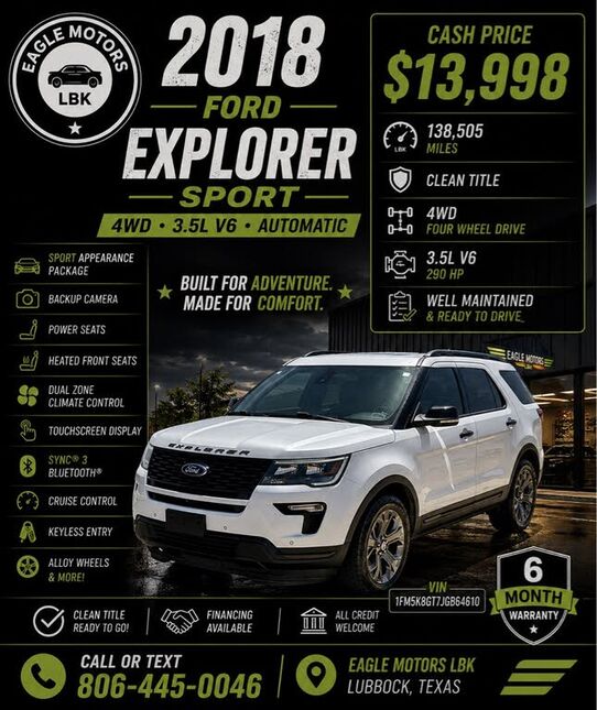 2018 FORD Explorer