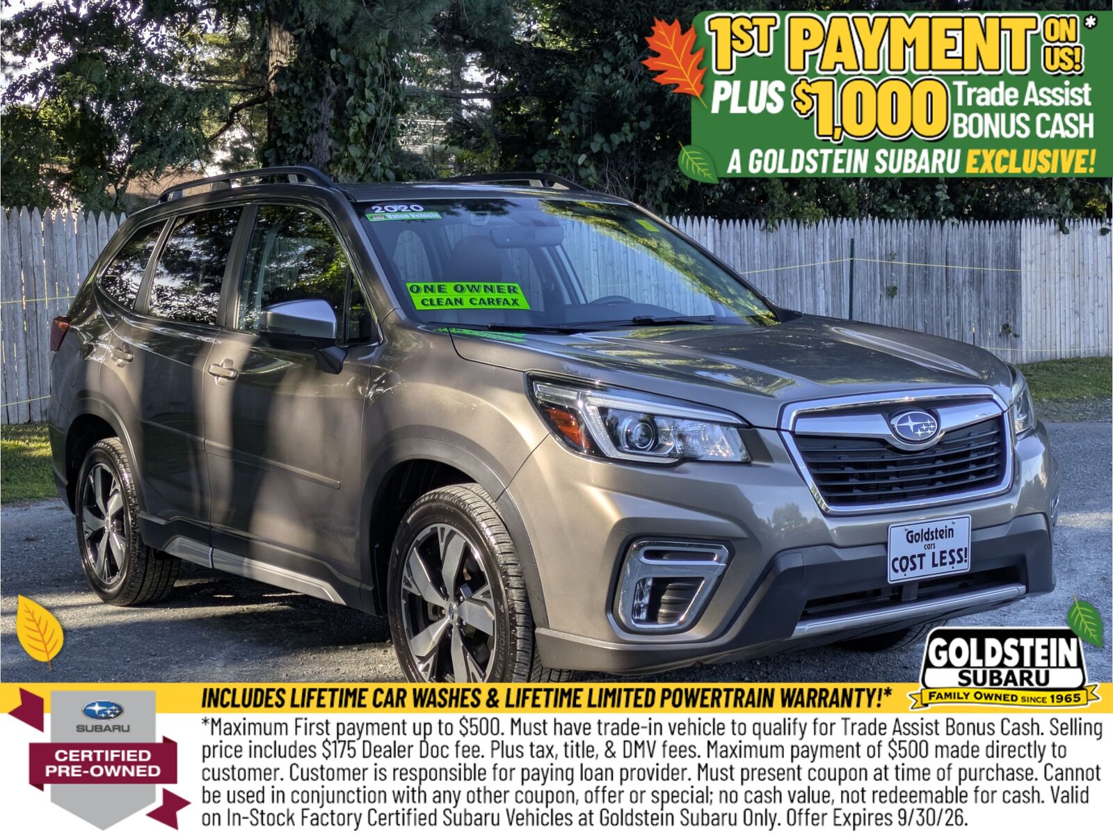 2020 SUBARU Forester