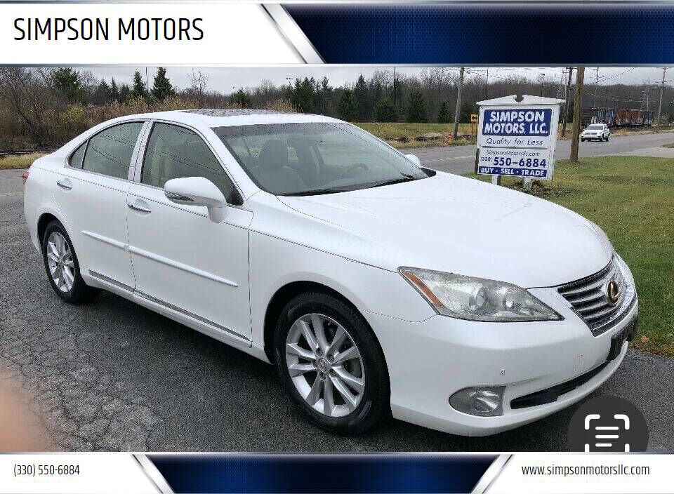 2012 LEXUS ES
