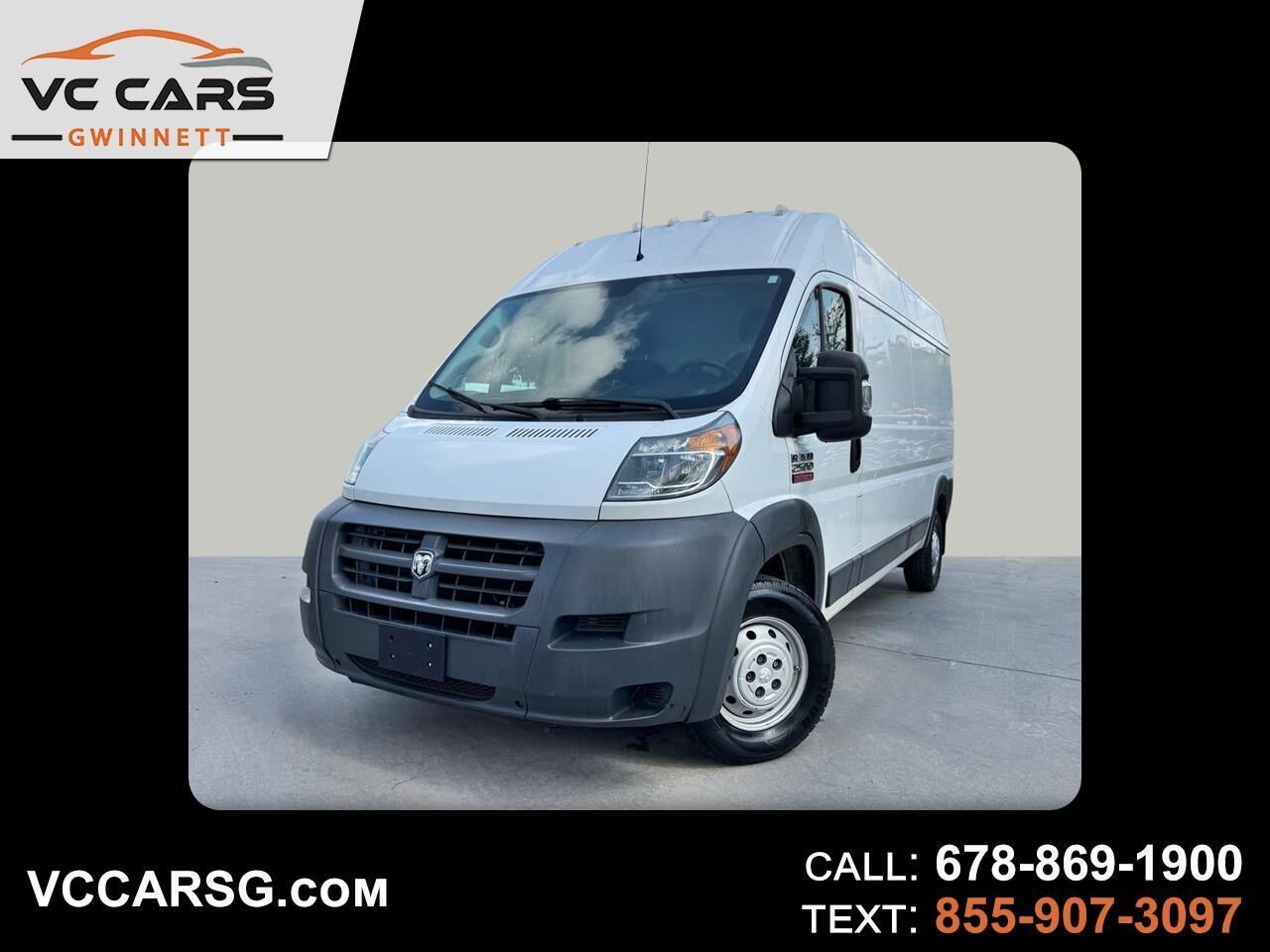 2018 RAM Promaster 2500