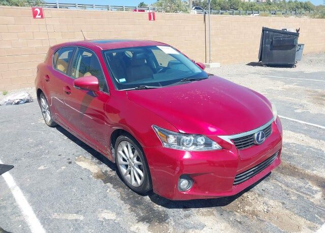 2012 LEXUS CT