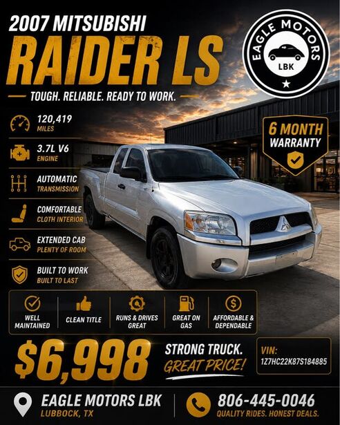 2007 MITSUBISHI Raider