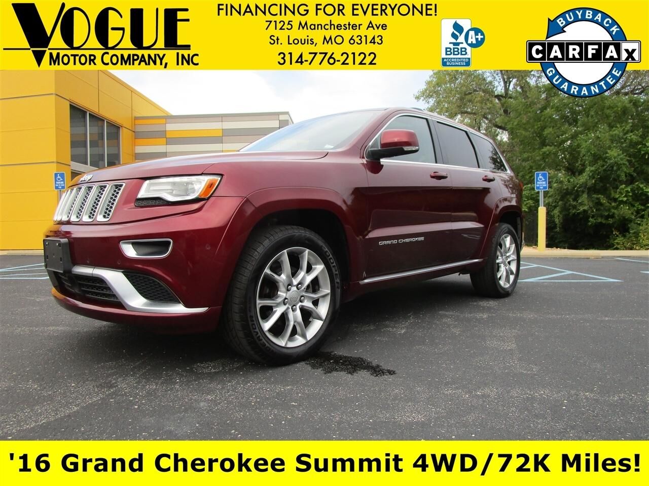 2016 JEEP Grand Cherokee