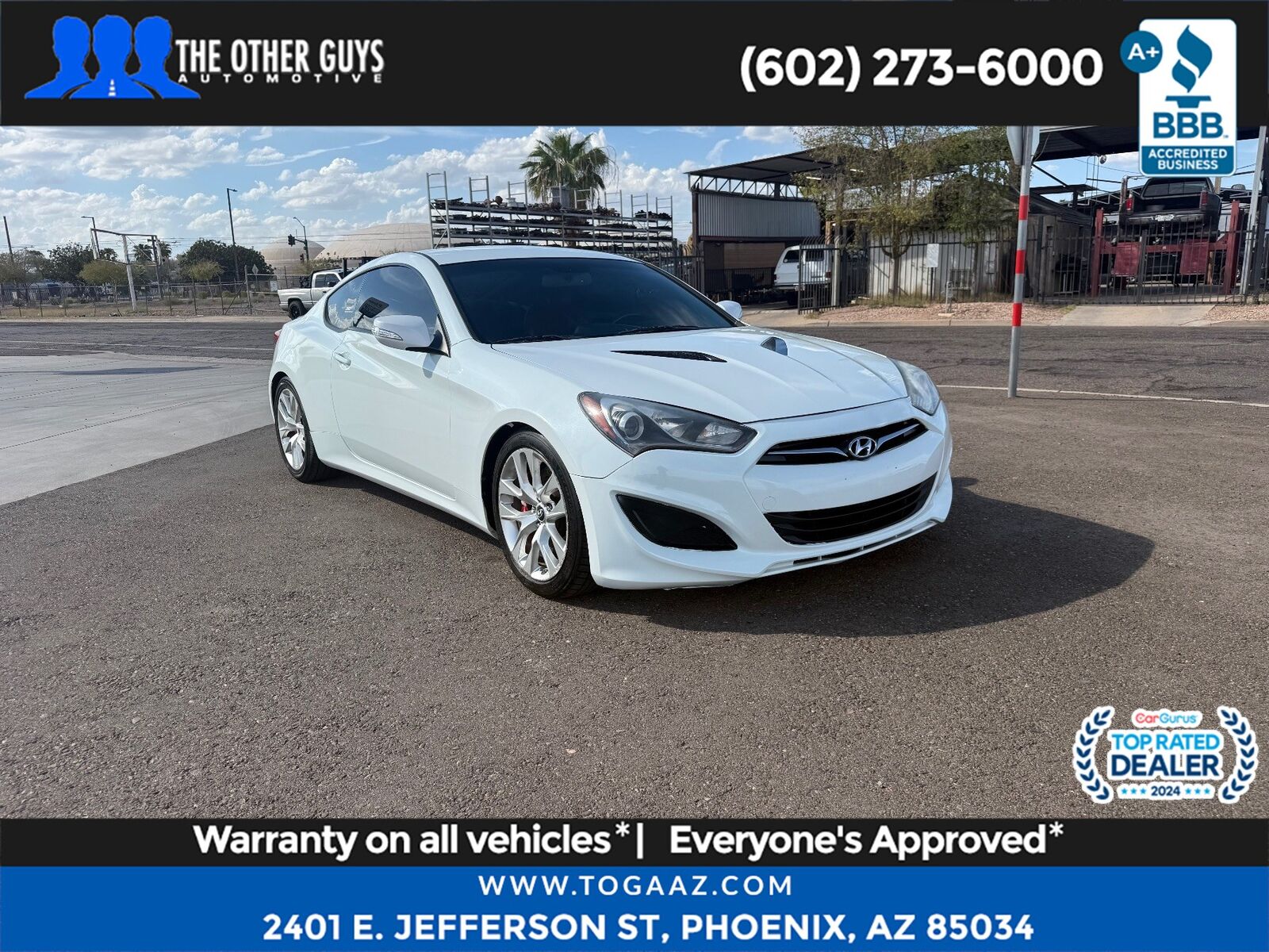 2016 HYUNDAI Genesis Coupe