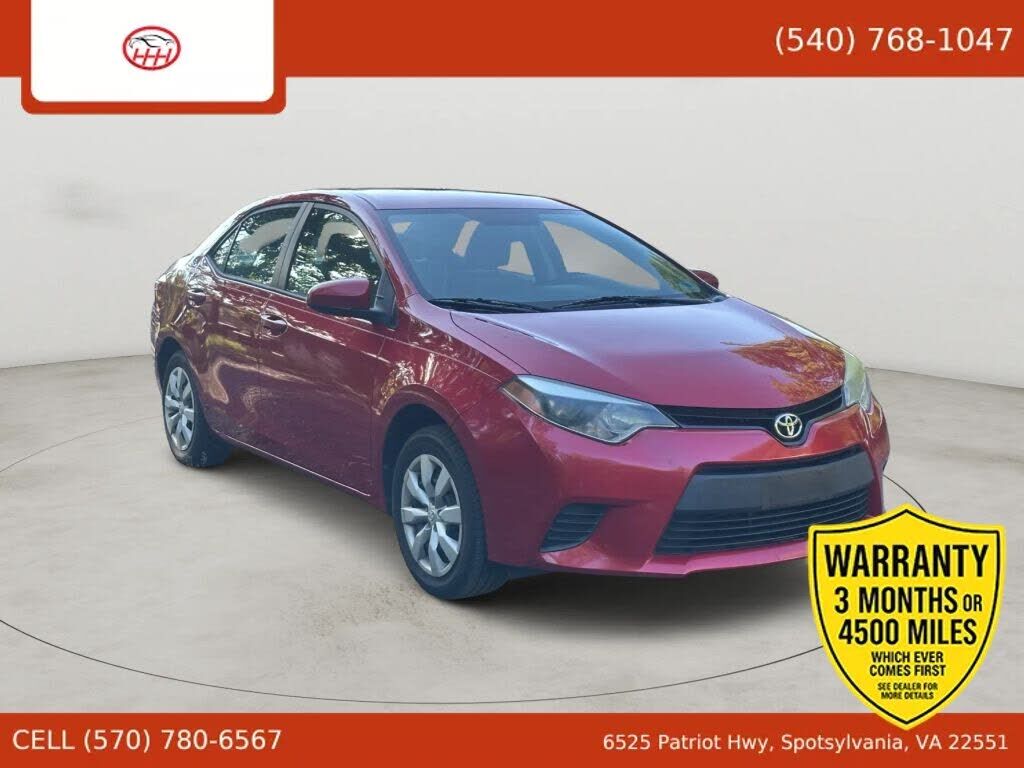 2014 TOYOTA Corolla