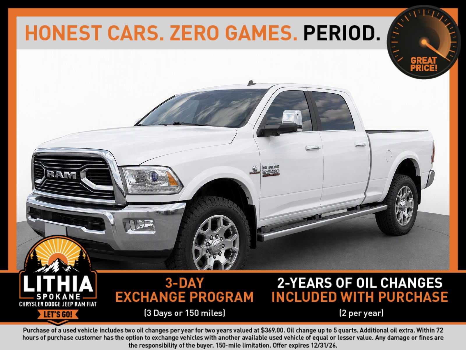 2016 RAM 2500