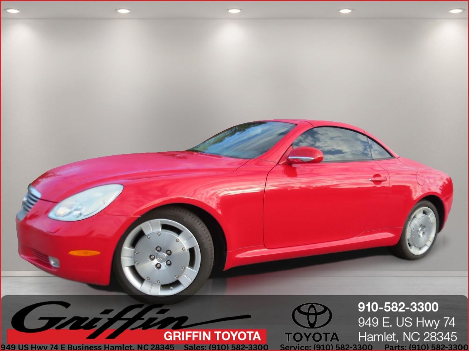 2002 LEXUS SC