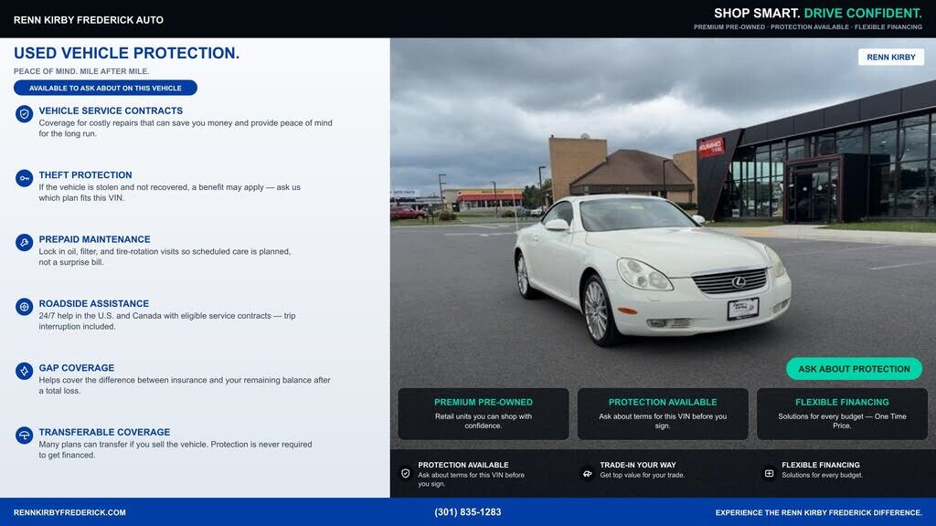 2002 LEXUS SC