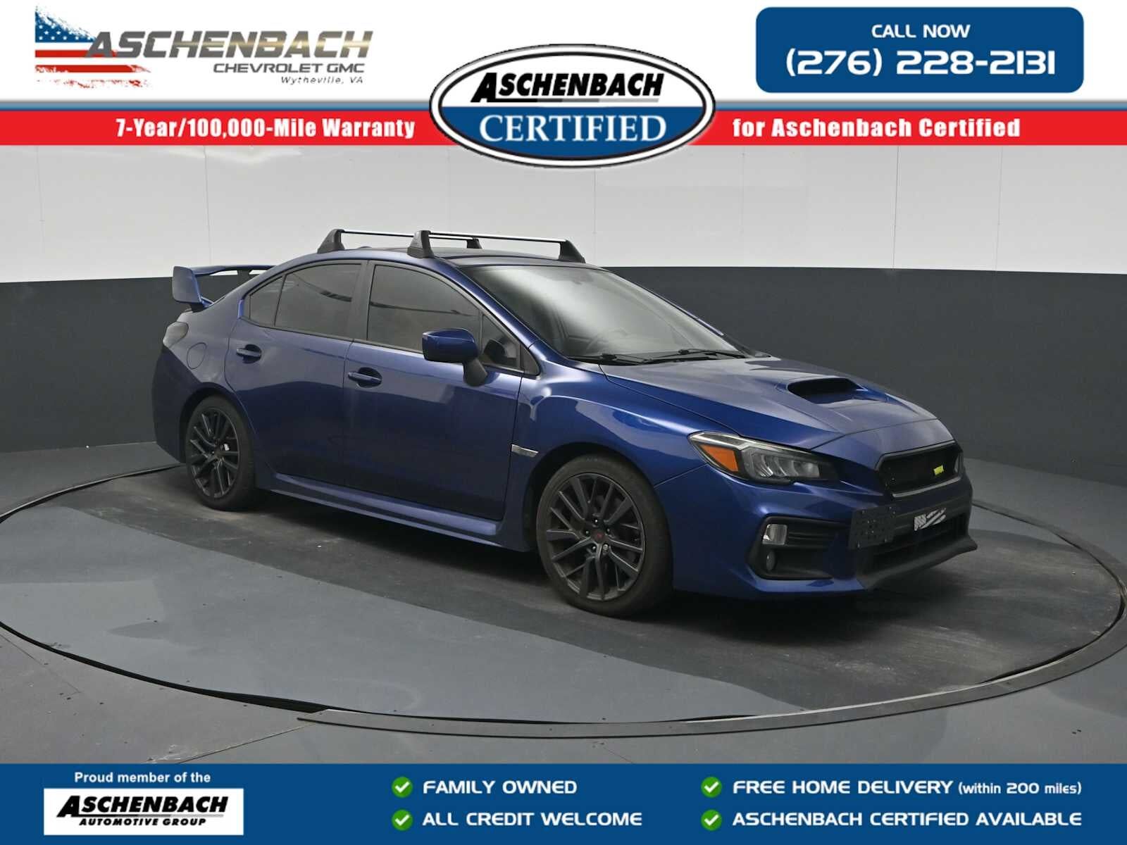 2020 SUBARU WRX