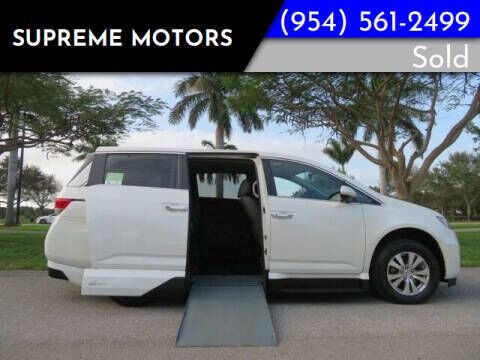 2016 HONDA Odyssey