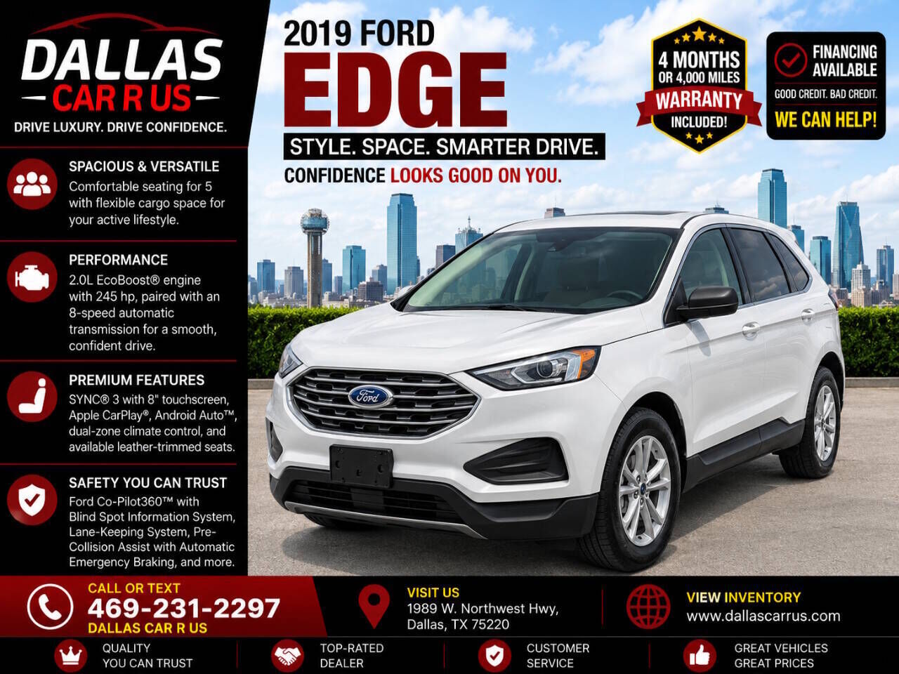 2019 FORD Edge