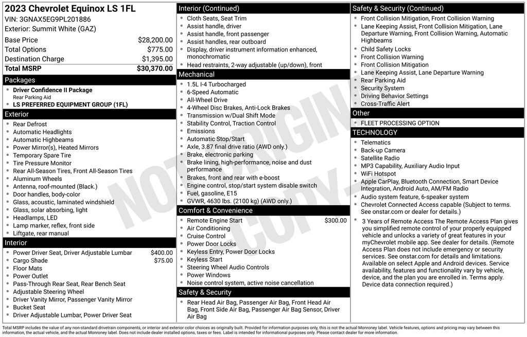 2023 CHEVROLET Equinox