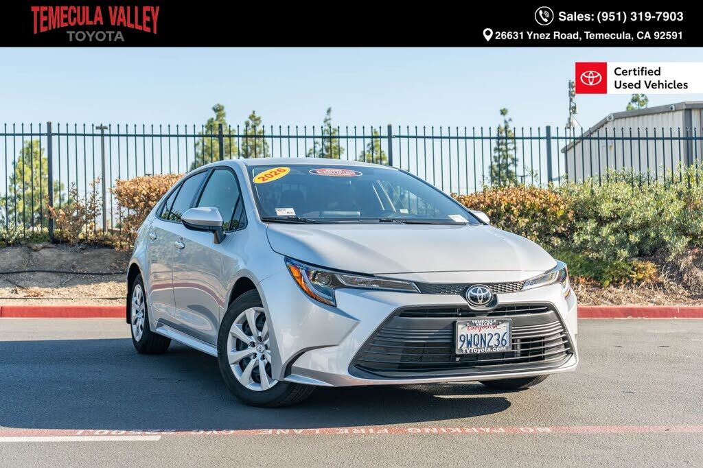 2026 TOYOTA Corolla