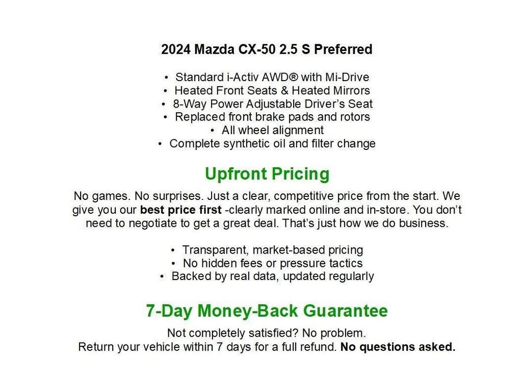 2024 MAZDA CX-50