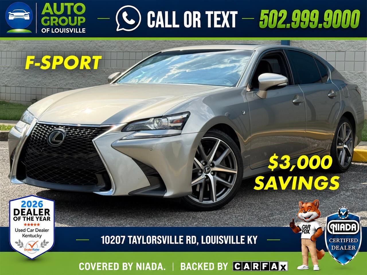 2016 LEXUS GS