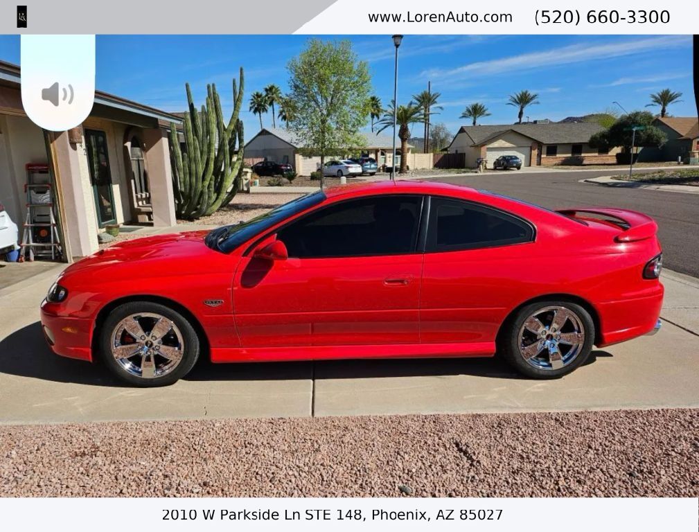 2006 PONTIAC GTO