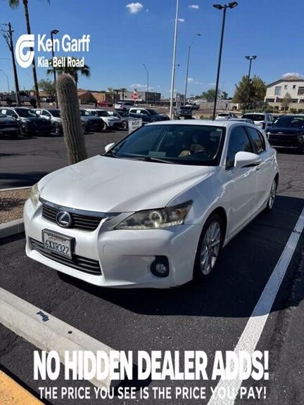 2012 LEXUS CT