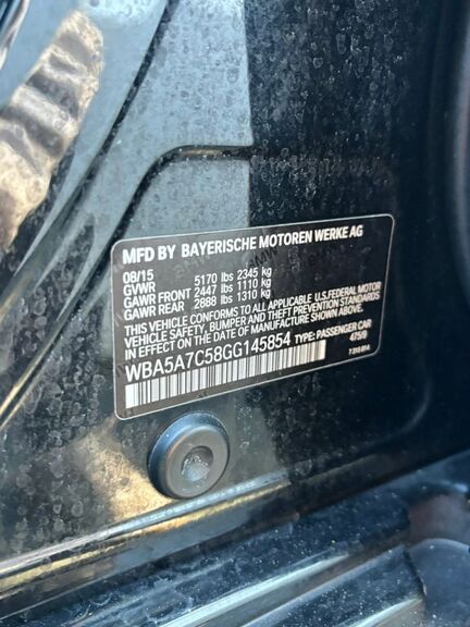 2016 BMW 528i