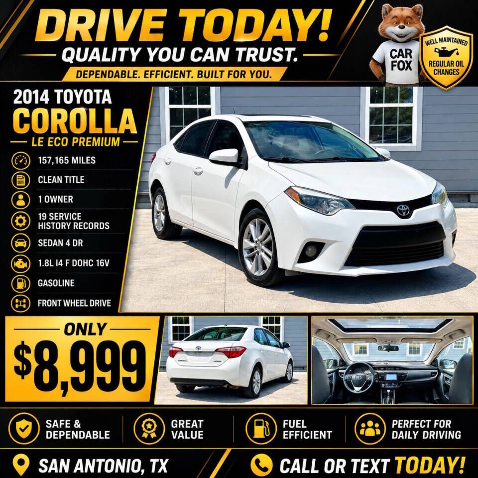 2014 TOYOTA Corolla