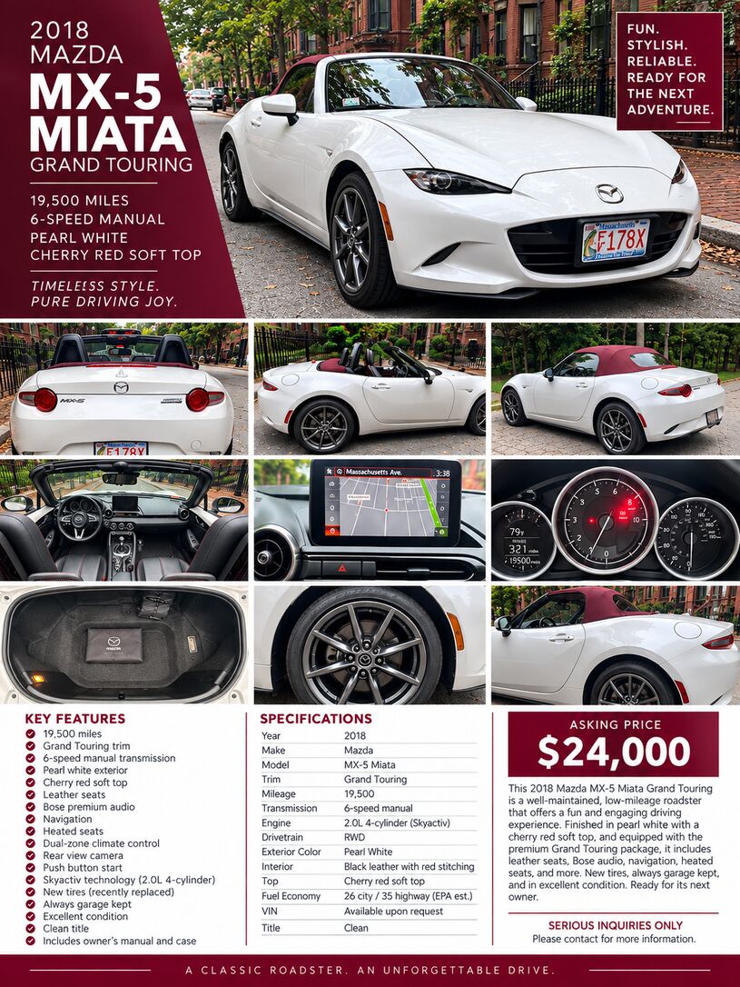 2018 MAZDA MX-5