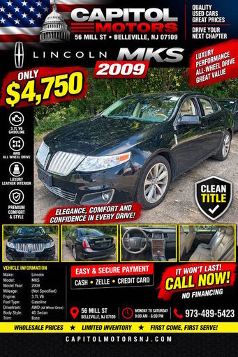 2009 LINCOLN MKS