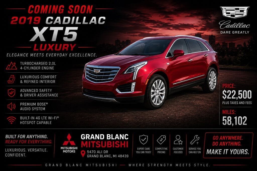 2019 CADILLAC XT5