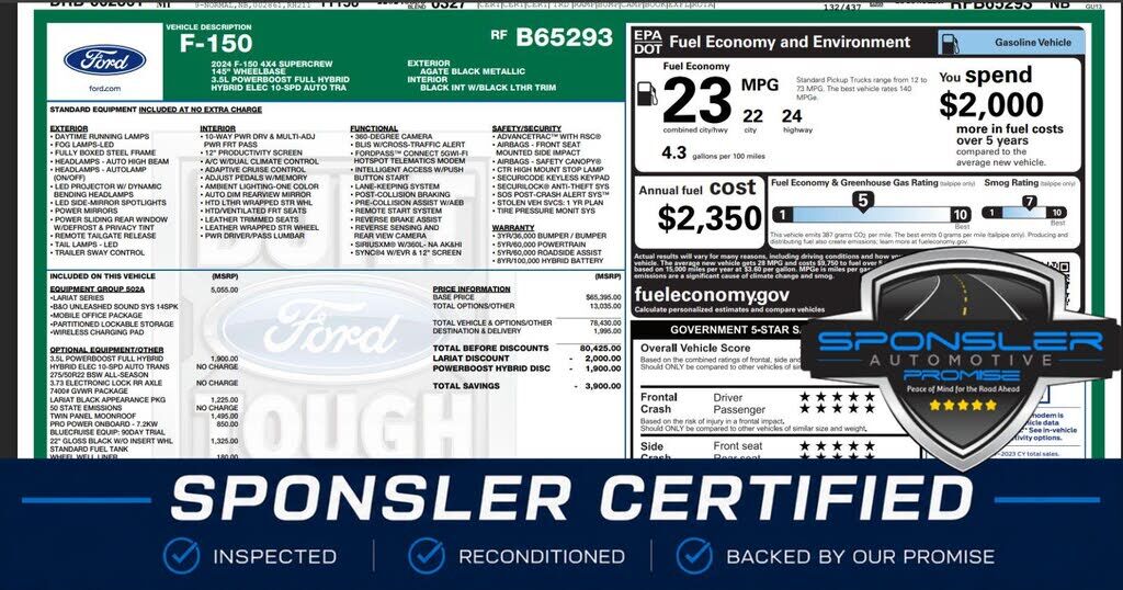 2024 FORD F-150